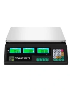 Digital Commercial Scale 40kg in White