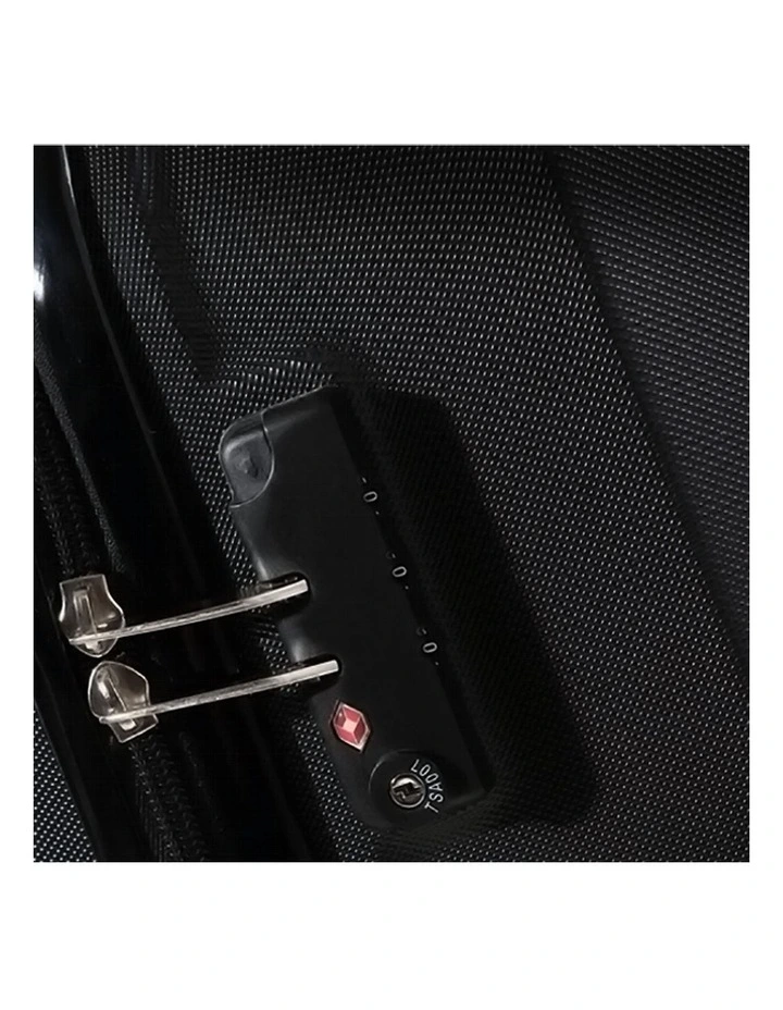 3 Piece Luggage Sets 20"24"28" in Black image 5