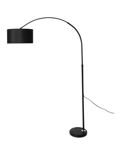 Modern LED Floor Lamp in Black