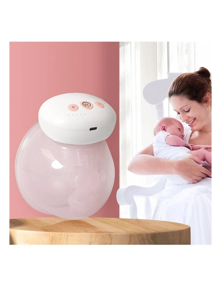 Portable Electric Breast Pump in White image 7