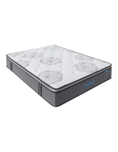 Foam Medium Firm King Single Spring Mattress in White