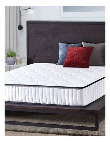 Foam Medium Firm Double Size Spring Mattress in White