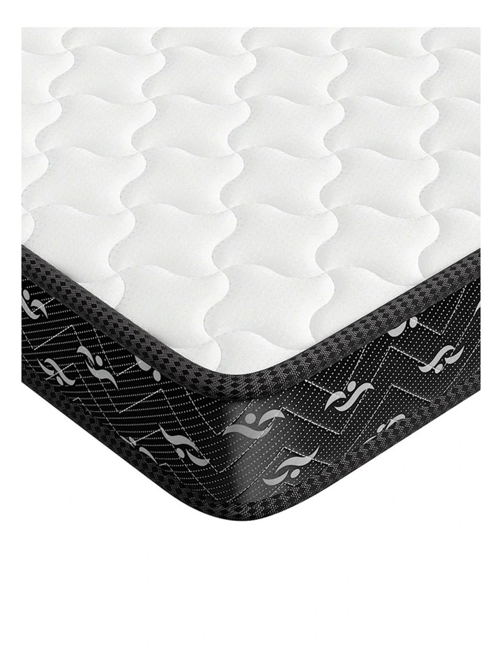 King Single Spring Mattress Medium Soft 16cm in White image 5