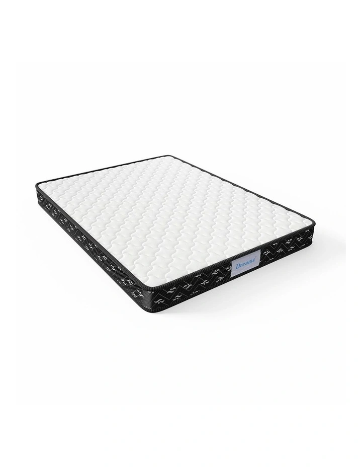 King Single Spring Mattress Medium Soft 16cm in White image 7