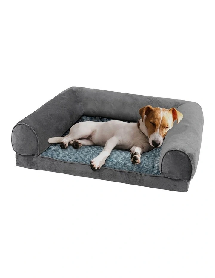 Large Orthopaedic Sofa Bed in Grey image 7