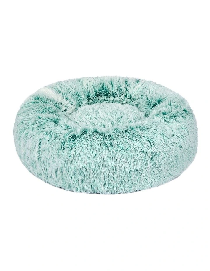 Medium Donut Nest Pet Bed in Teal image 1