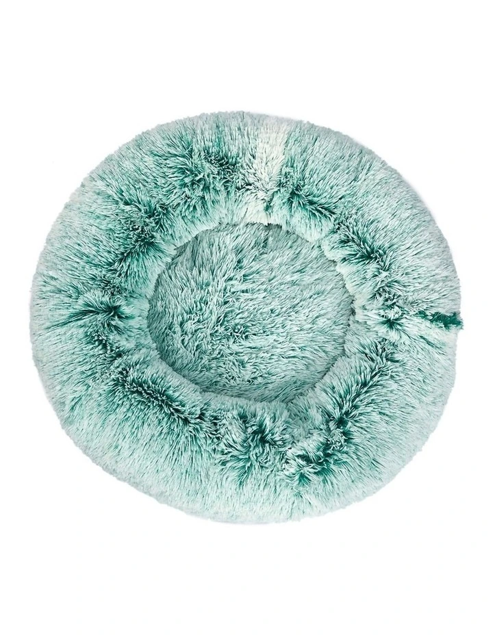 Medium Donut Nest Pet Bed in Teal image 4