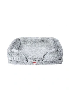 Large Orthopedic Sofa Bed in Light Grey