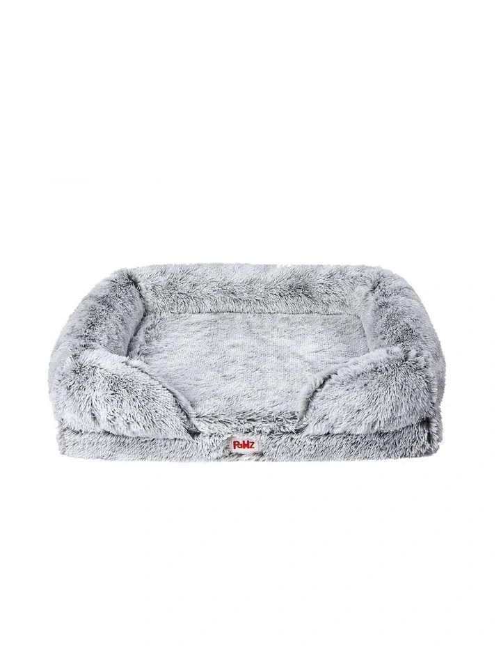 Large Orthopedic Sofa Bed in Light Grey image 1