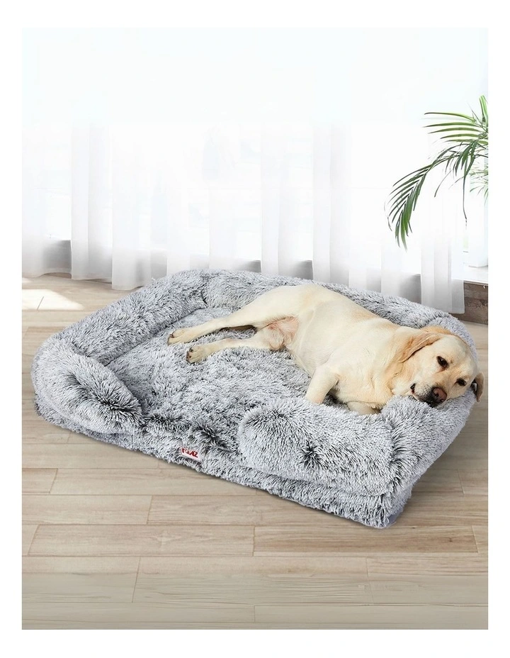 Large Orthopedic Sofa Bed in Light Grey image 2
