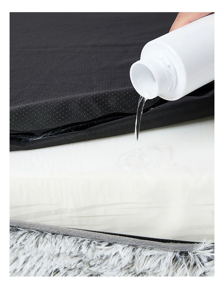 Large Orthopedic Sofa Bed in Light Grey image 4