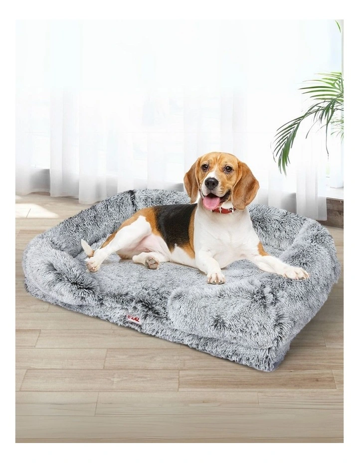 Medium Orthopedic Pet Bed in Light Grey image 7