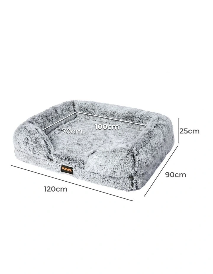 XL Orthopedic Sofa Dog in Grey image 3