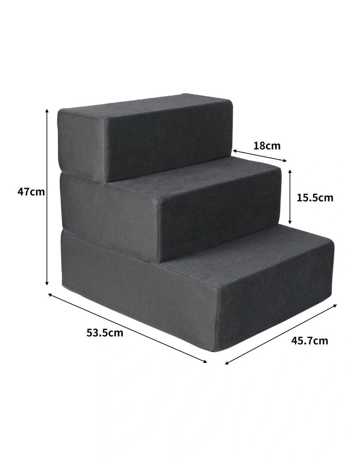 3 Steps Ramp For High Bed in Grey image 3