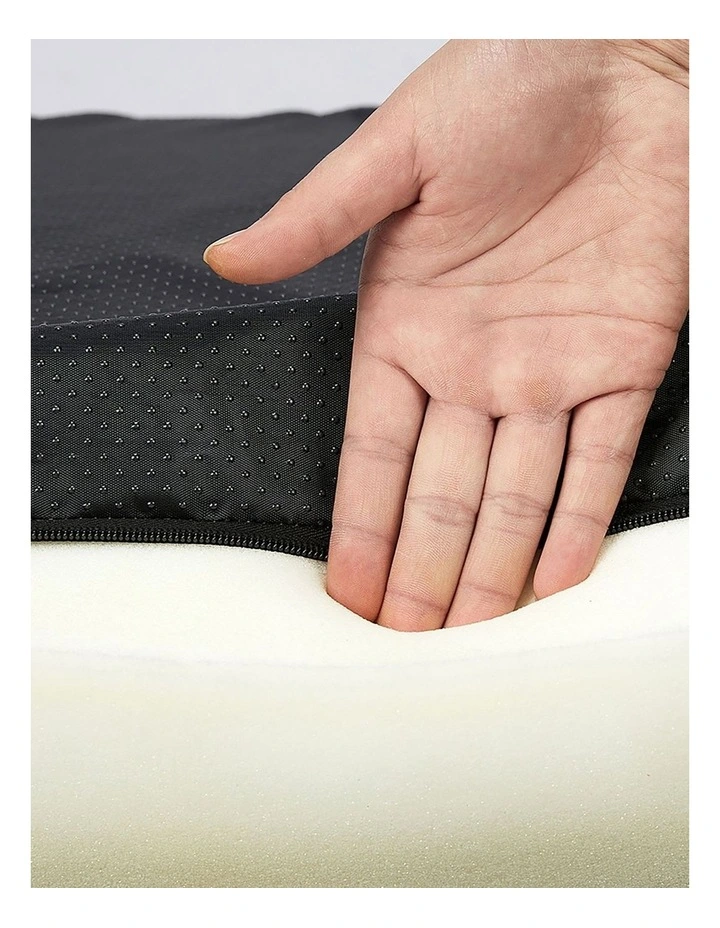 Large Memory Foam Calming Bed in Dark Grey image 5