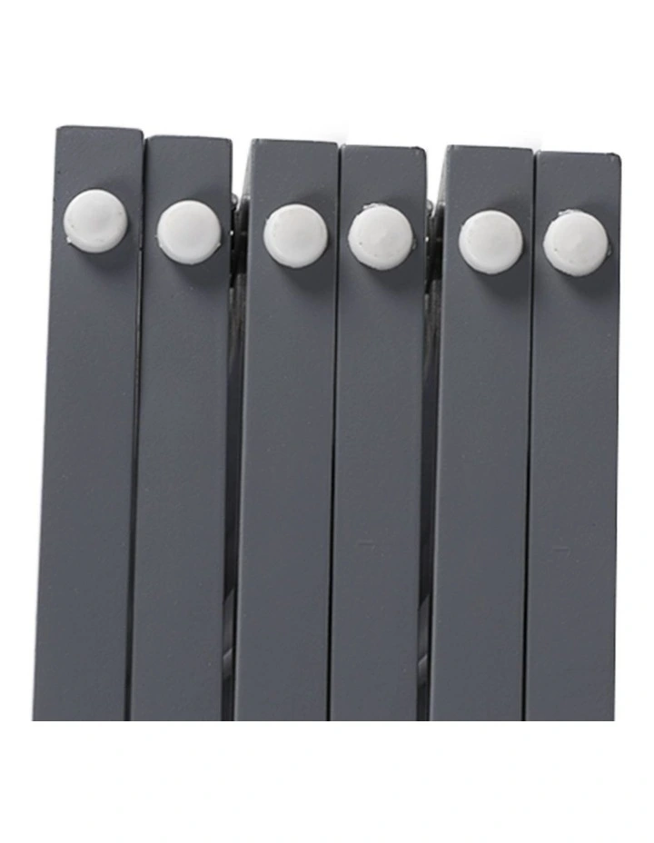 6 Panels Wooden Dog Fence in Grey image 6