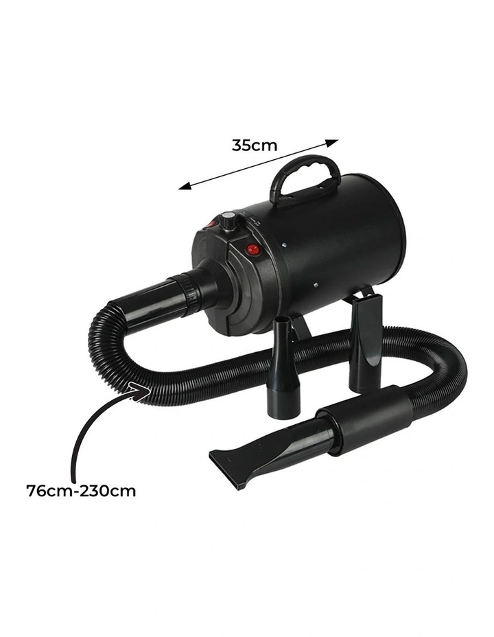 Pet Hair Dryer 2800W in Black image 3