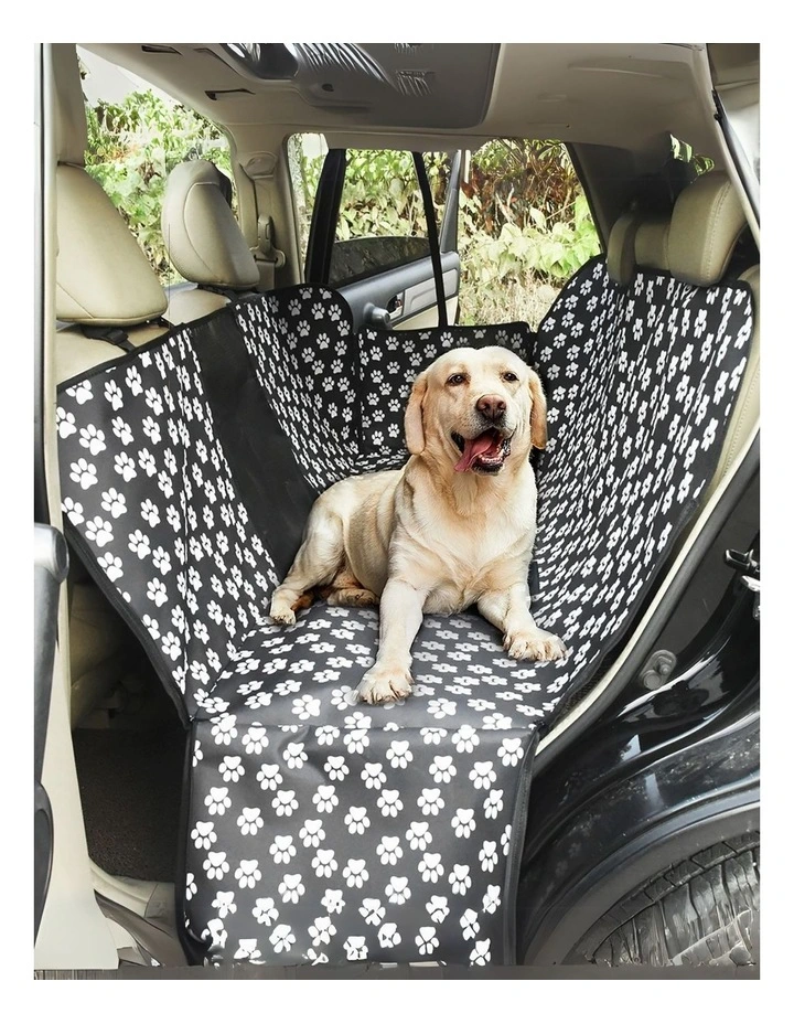 Large Car Seat Hammock in Black image 2