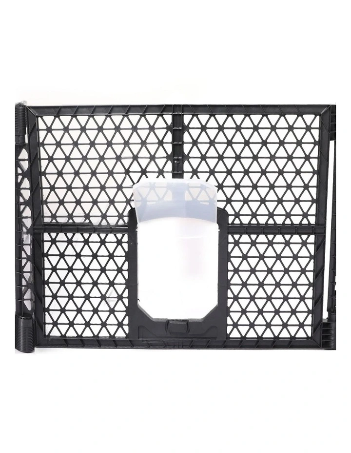 Folding Playpen 6 Panels in Black image 5