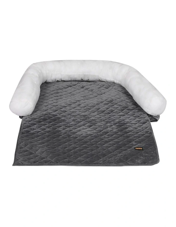 Large Pet Sofa Cushion in Grey image 6
