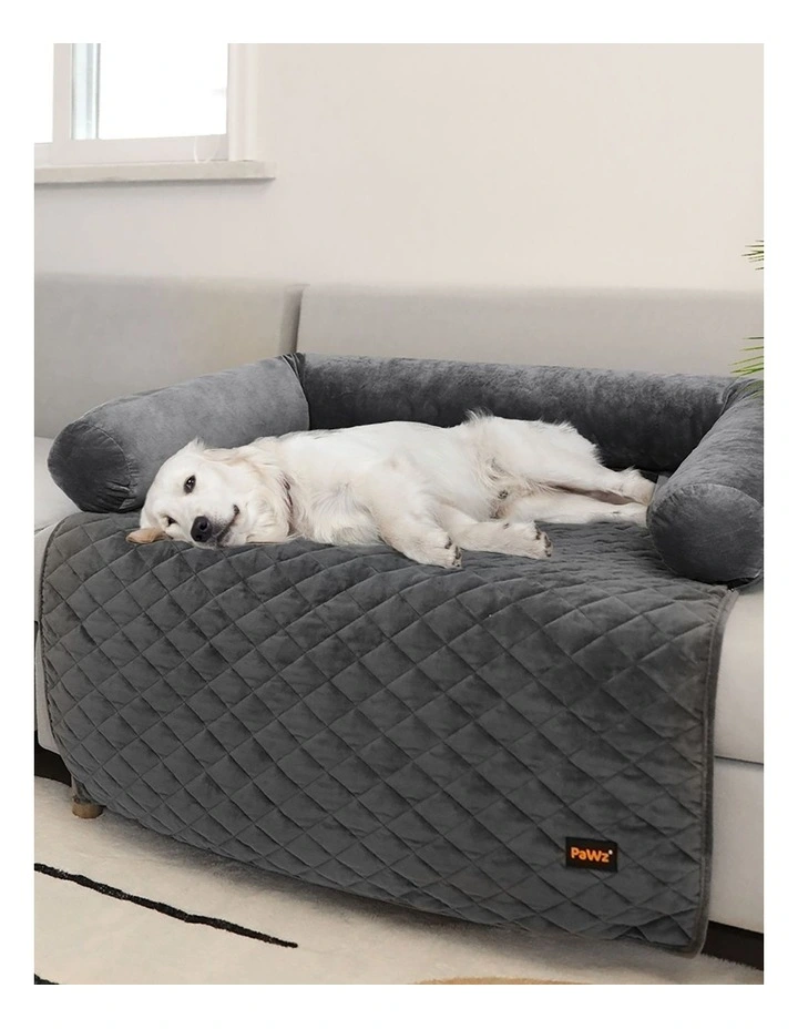 Large Pet Sofa Cushion in Grey image 7