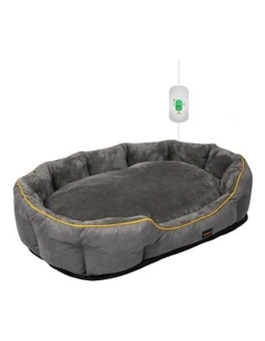 Large Electric Pet Heater in Grey