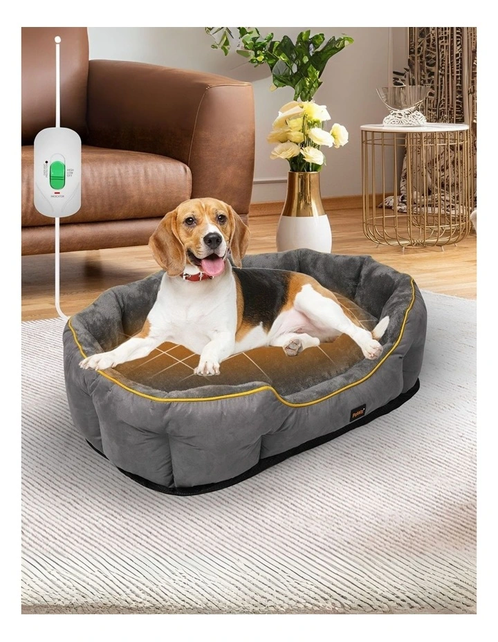 Large Electric Pet Heater in Grey image 2