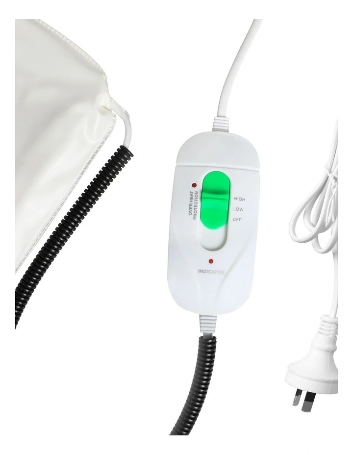 Small Electric Pet Heater Bed in Grey image 5