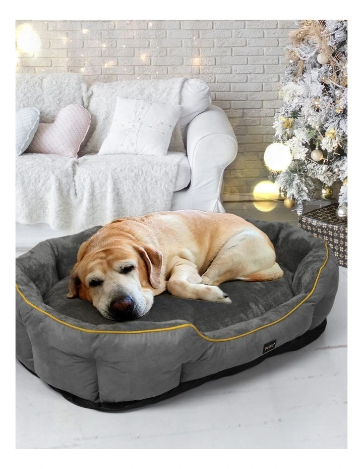 XL Electric Pet Heater Bed in Grey image 7