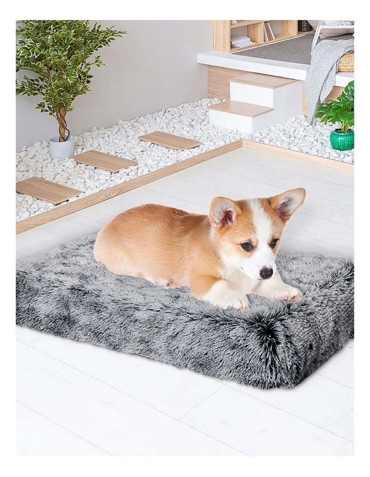 Small Memory Foam Pet Cushion in Charcoal image 7