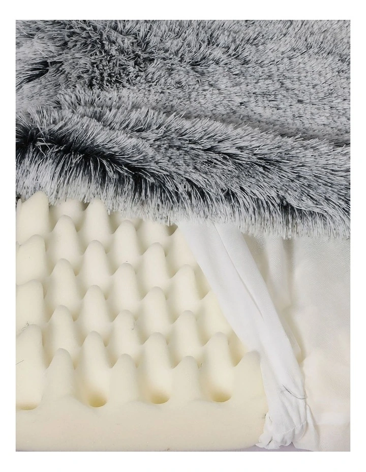 XL Memory Foam Pet Cushion in Charcoal image 4