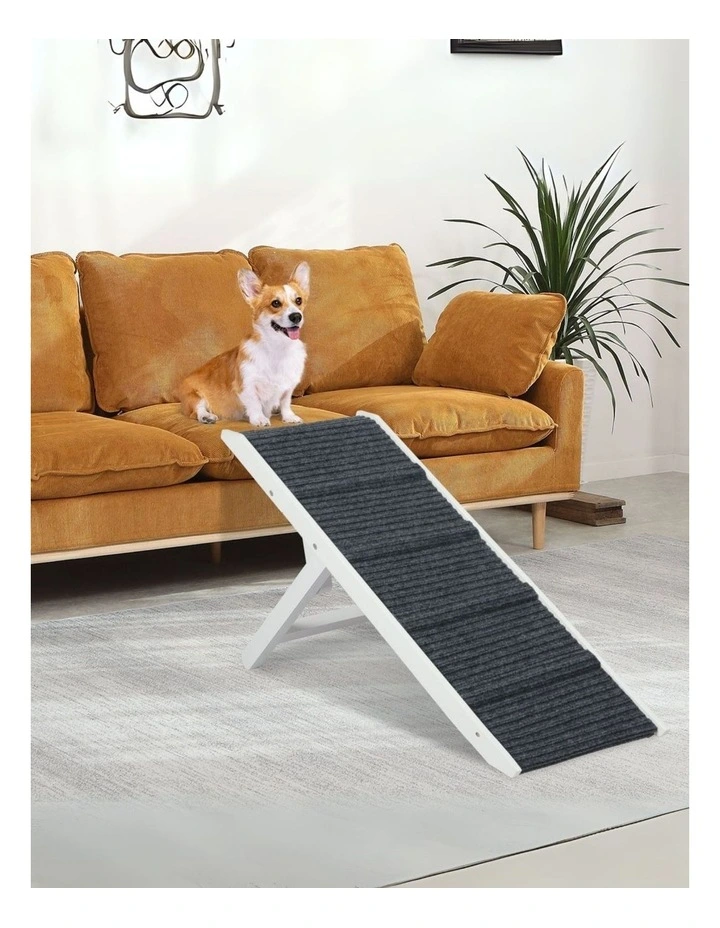 Adjustable Dog Ramp in White image 2