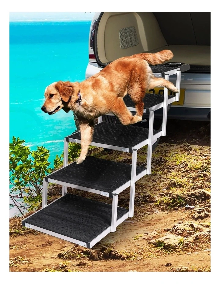 5 Steps Dog Ramp in Black image 7