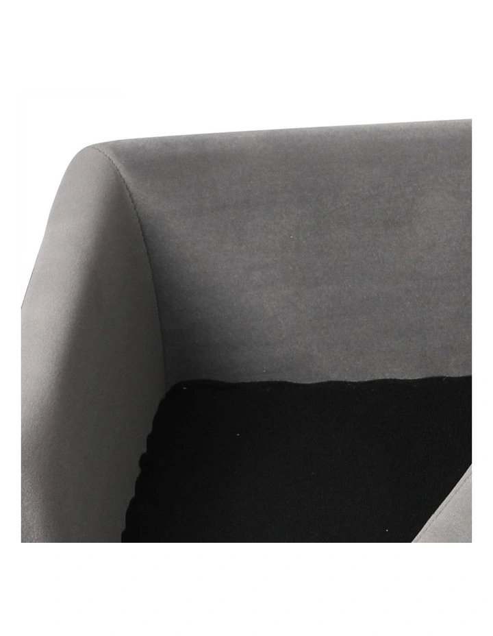 PaWz 96x58x5cm Large Pet Sofa Couch In Grey image 5