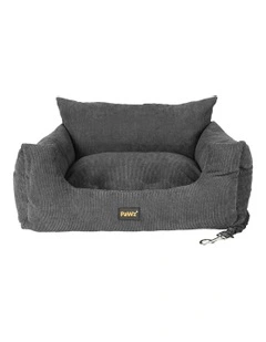 Large Pet Car Booster Seat in Grey