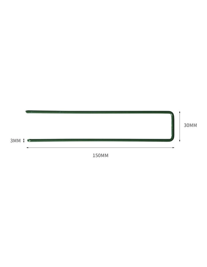 Artificial Grass Turf Pins 50 Piece in Green image 3