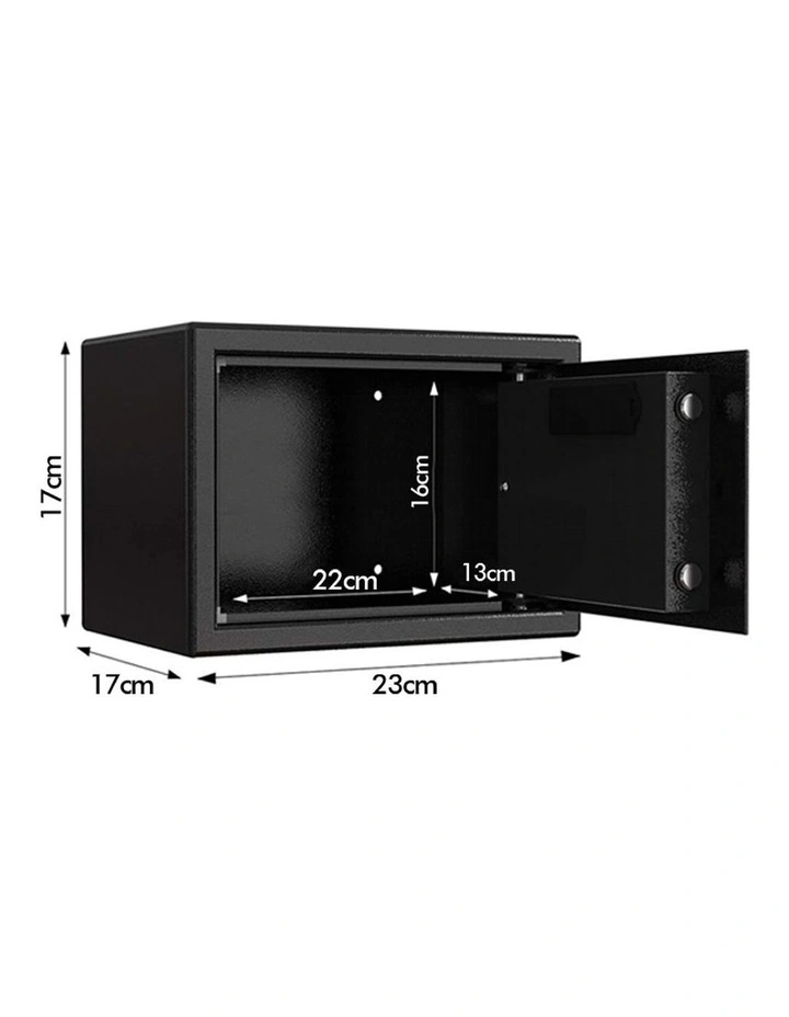 Digital Safe Box 6.4L in Black image 3