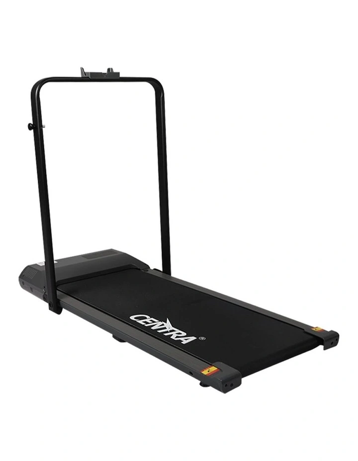 Foldable Electric Treadmill in Black image 1