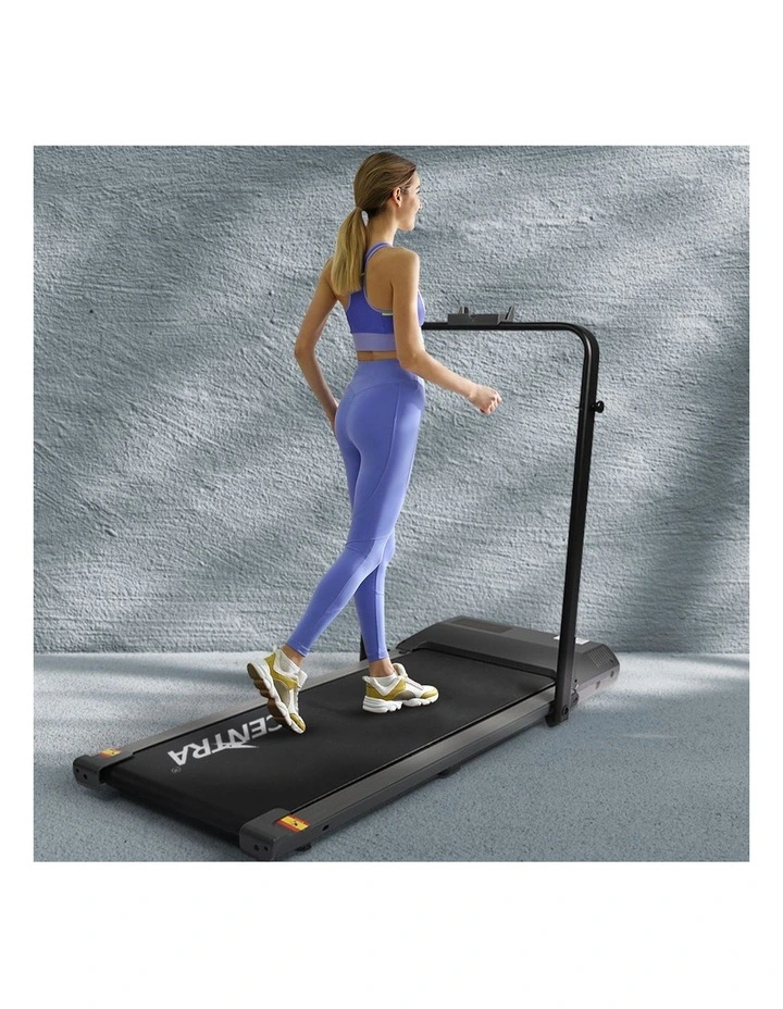 Foldable Electric Treadmill in Black image 7
