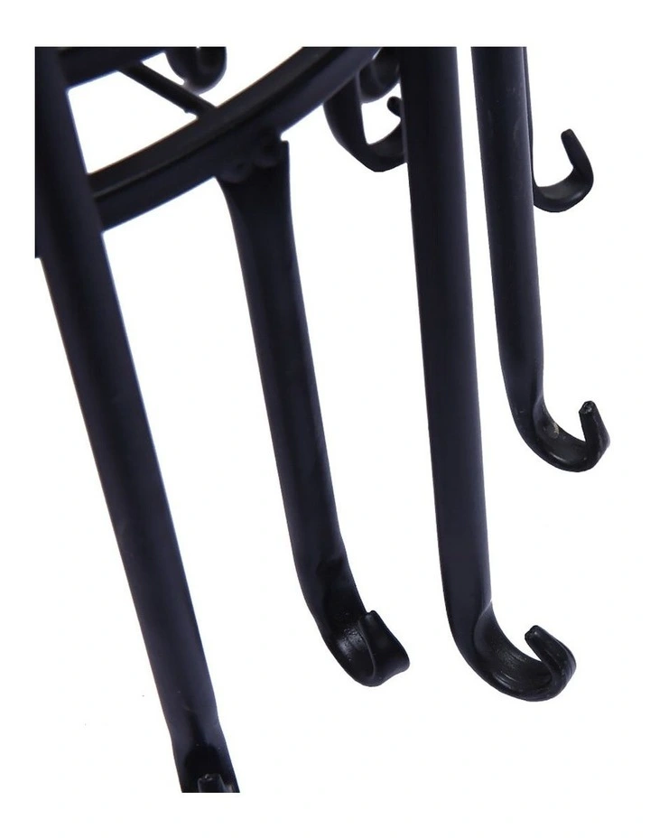 Metal Plant Stand x4 in Black image 6