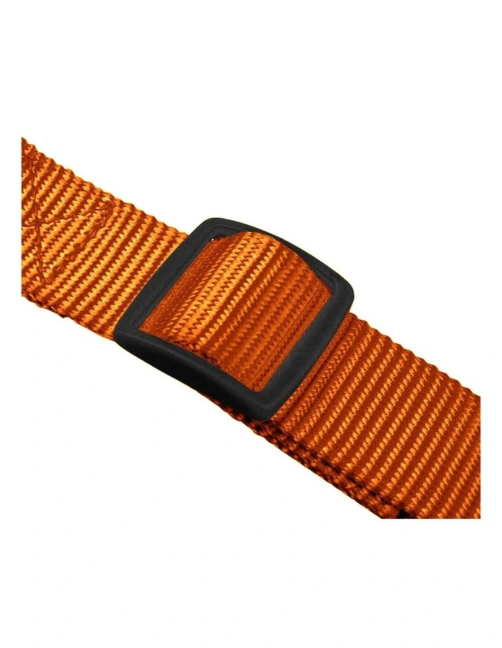 Adjustable Dog Waist Belt Leash in Orange image 5