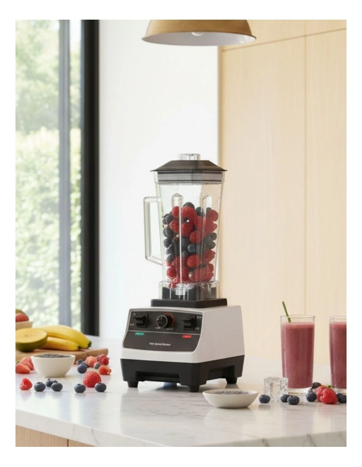 2L Commercial Blender in White image 2