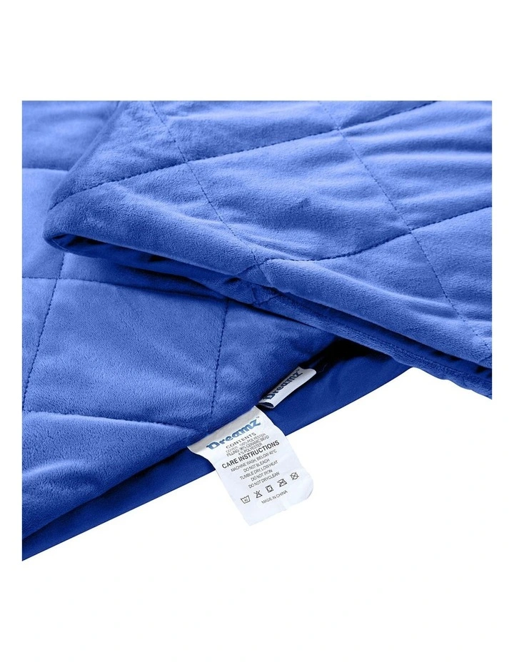 Anti Anxiety Weighted Gravity Blankets 11kg in Blue image 4