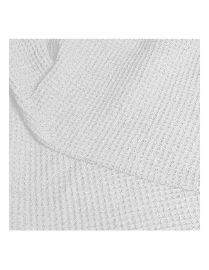 DreamZ  Cotton Throw Blanket Double in White image 6