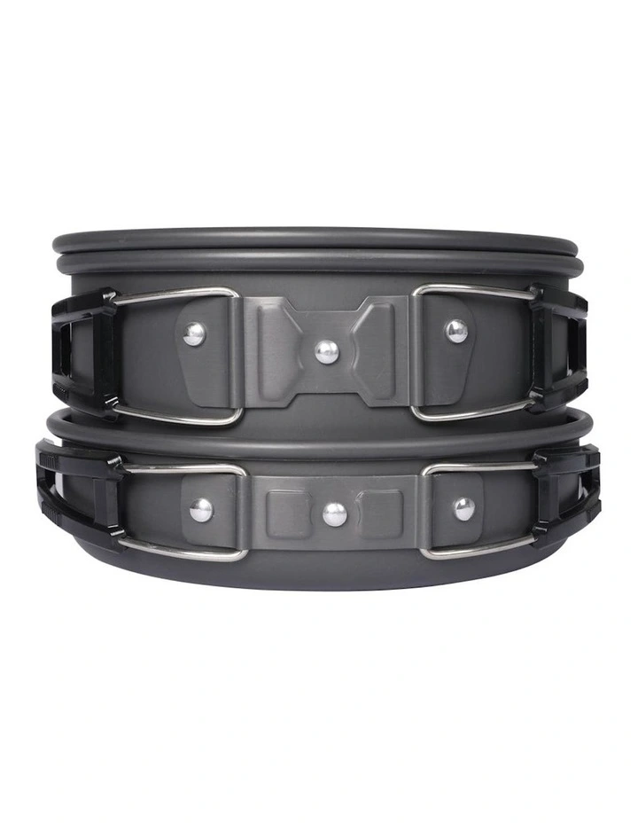 10 Pieces Camping Cookware Set in Black image 4