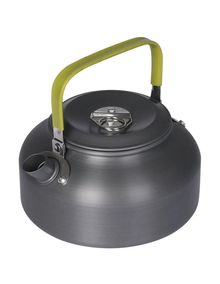 16 Pieces Camping Cookware Set in Silver/Black image 5