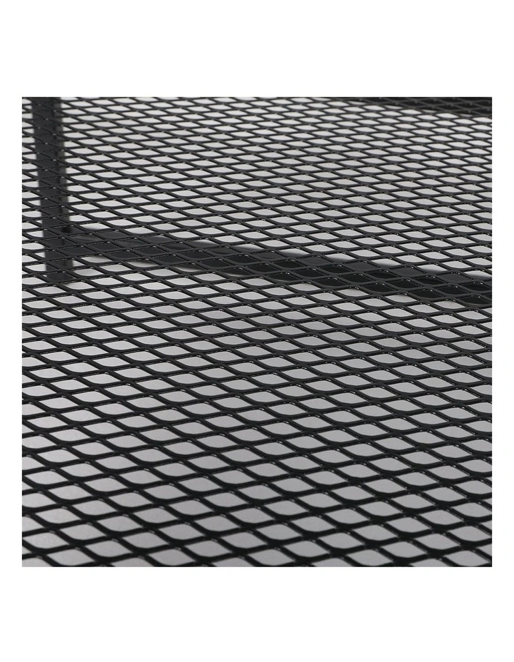 Open Design Shelf Compact 2-Tier Side Table in Black image 6