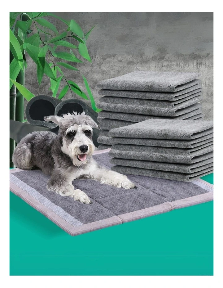 PaWz 60x60cm Pet Toilet Training Pads In Charcoal image 2