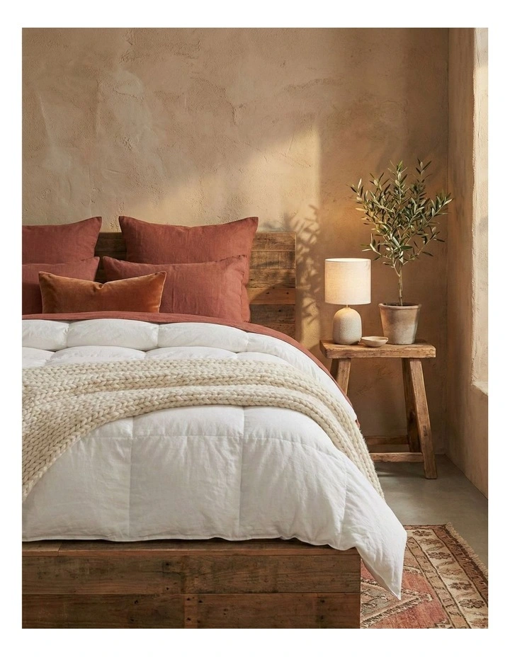 500GSM All Season Goose Down Feather Duvet in Super King Size image 1