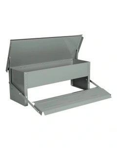 Auto Automatic Chicken Feeder 10kg in Silver
